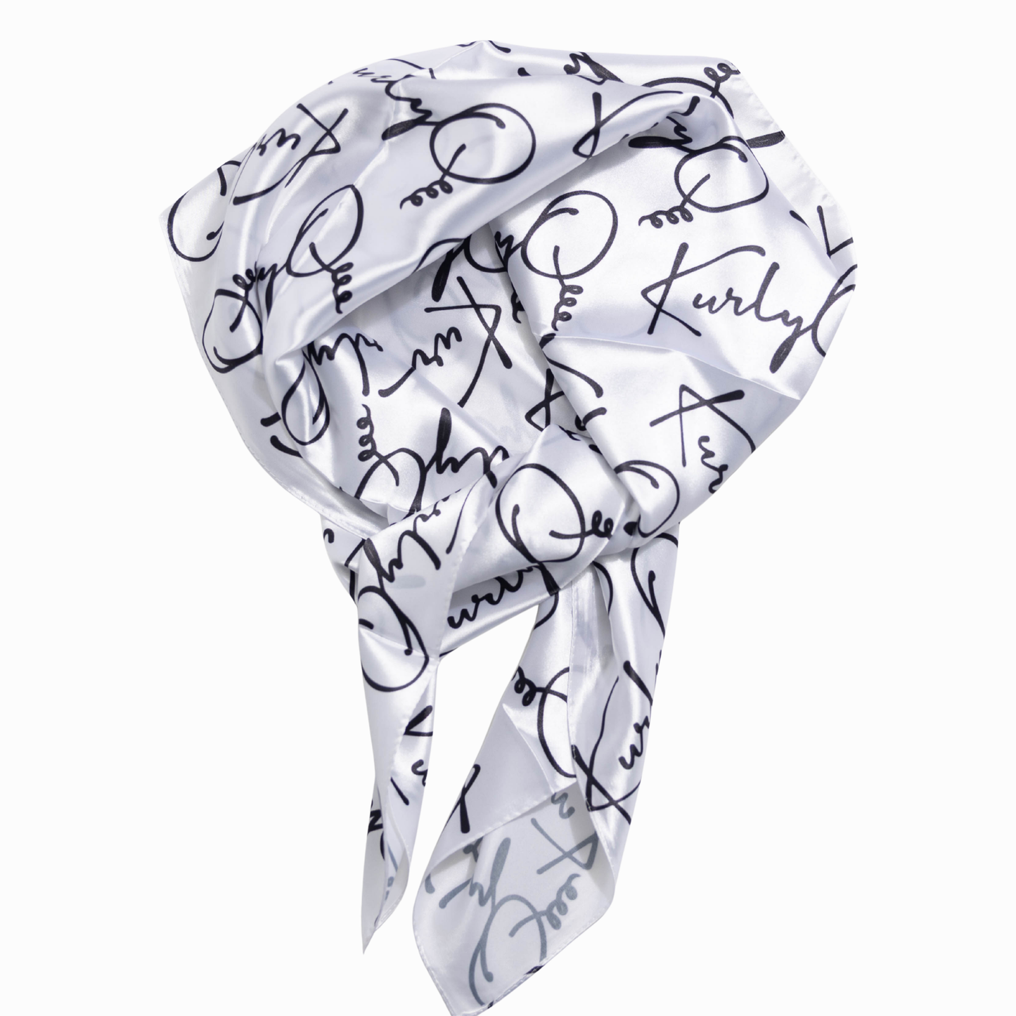KurlyQ Signature Satin Hair Scarf