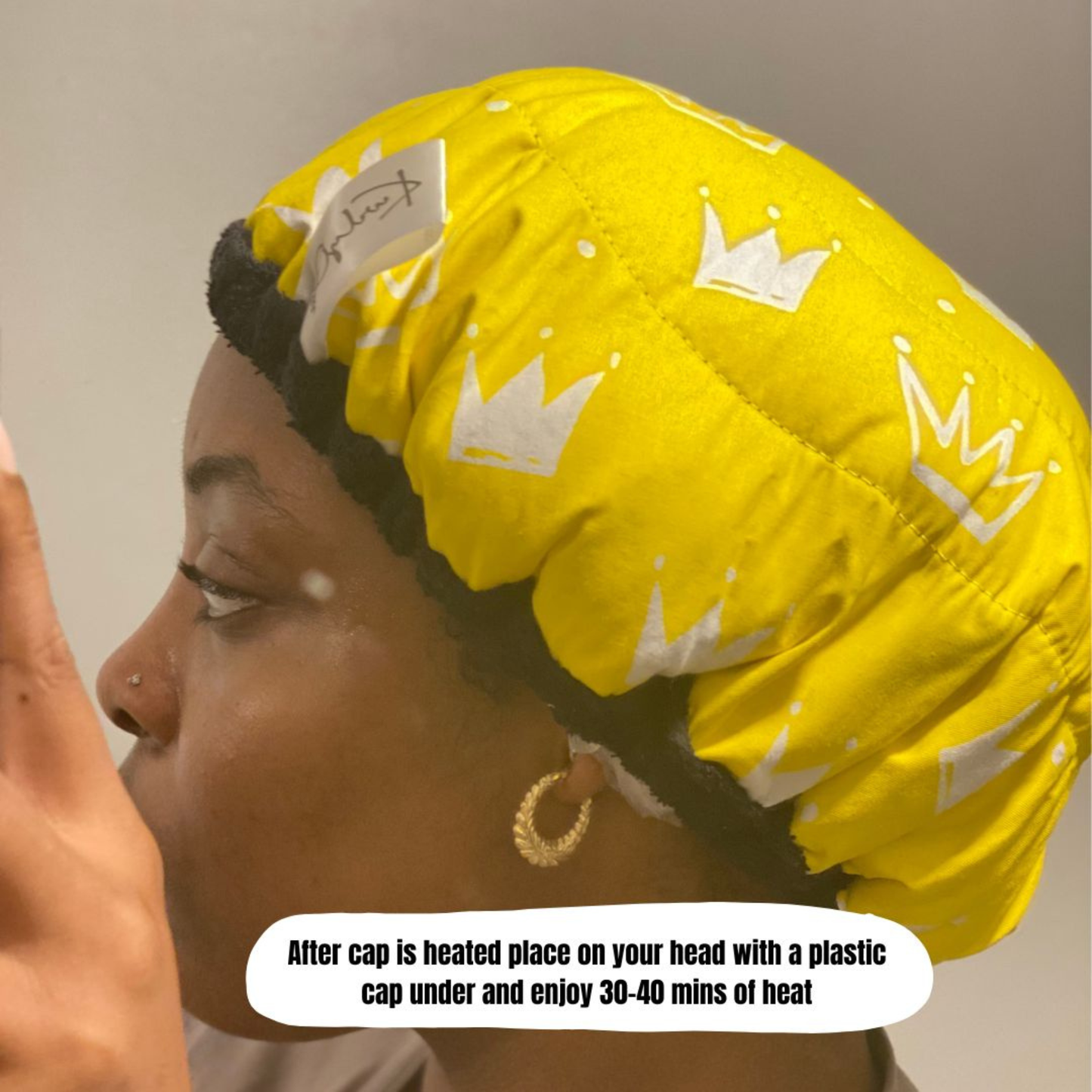 "Queen" Deep Conditioning  Heating Cap